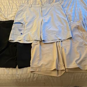 Columbia Omni-Shield Fishing Shorts (3 PAIRS!)